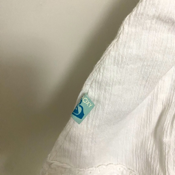 Roxy Girl size 4T white boho tank. - Picture 4 of 4